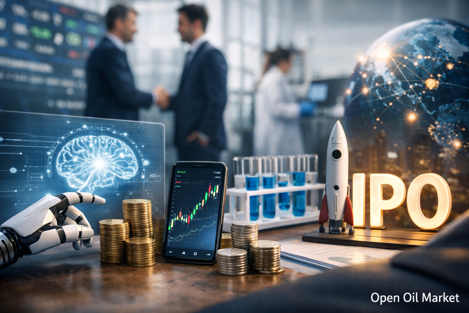 Noticias de startups e inversiones de riesgo — lunes, 9 de febrero de 2026: megafondos, récord de rondas de IA, ola de fusiones y adquisiciones y reactivación de IPOs