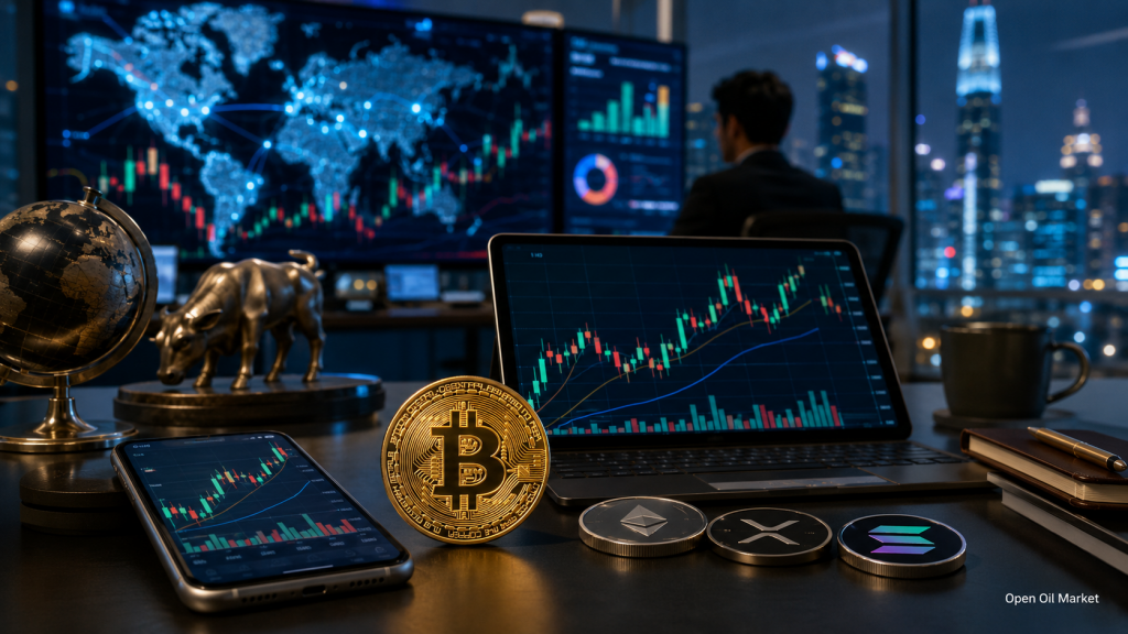 Mercado global de criptomonedas 14 de mayo de 2026: Bitcoin alrededor de 80,000 dólares, Ethereum, Solana, XRP, BNB y stablecoins