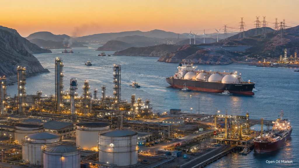 Noticias de petróleo y gas y energía 12 de mayo de 2026: Ormuz, OPEP, GNL, productos petroleros, refinerías y energía mundial.