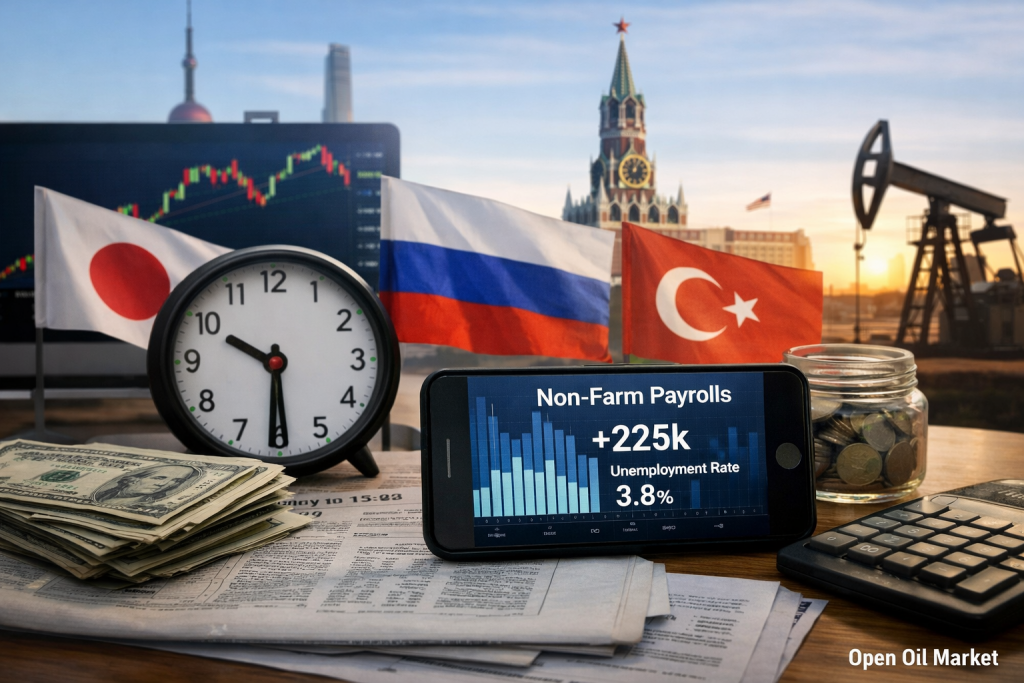 Calendario económico 3 de abril de 2026: mercado laboral en EE.UU. y economía global