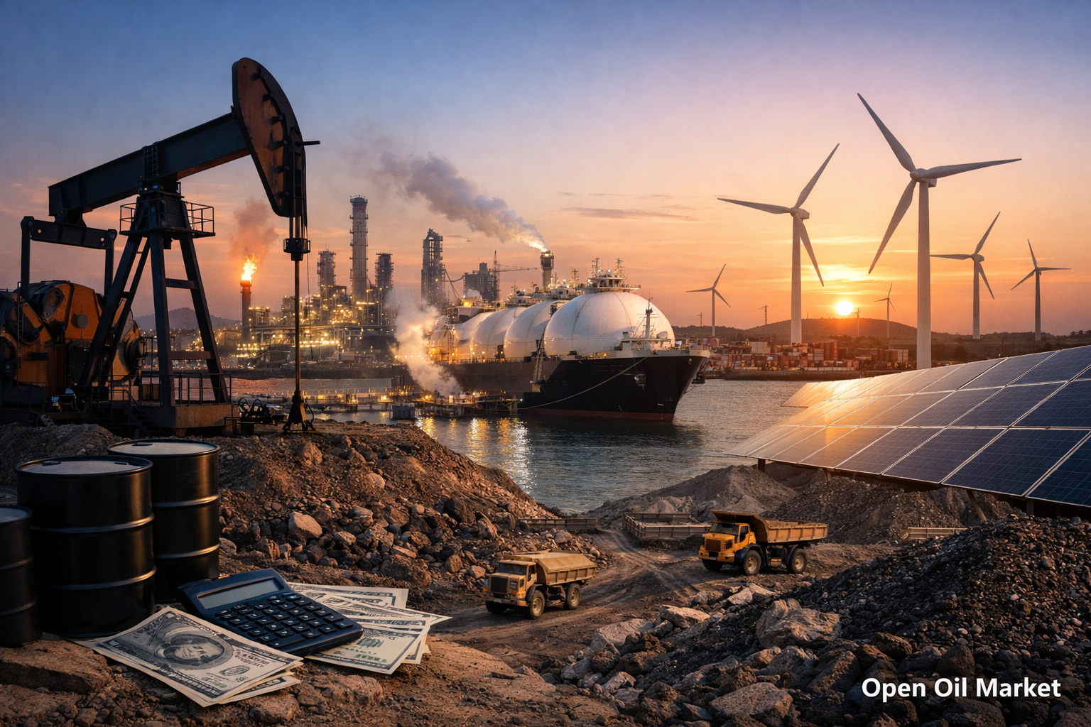 Noticias petróleo y gas y energía — 22 de febrero de 2026 OPEC+, petróleo, gas, GNL, refinerías, ER