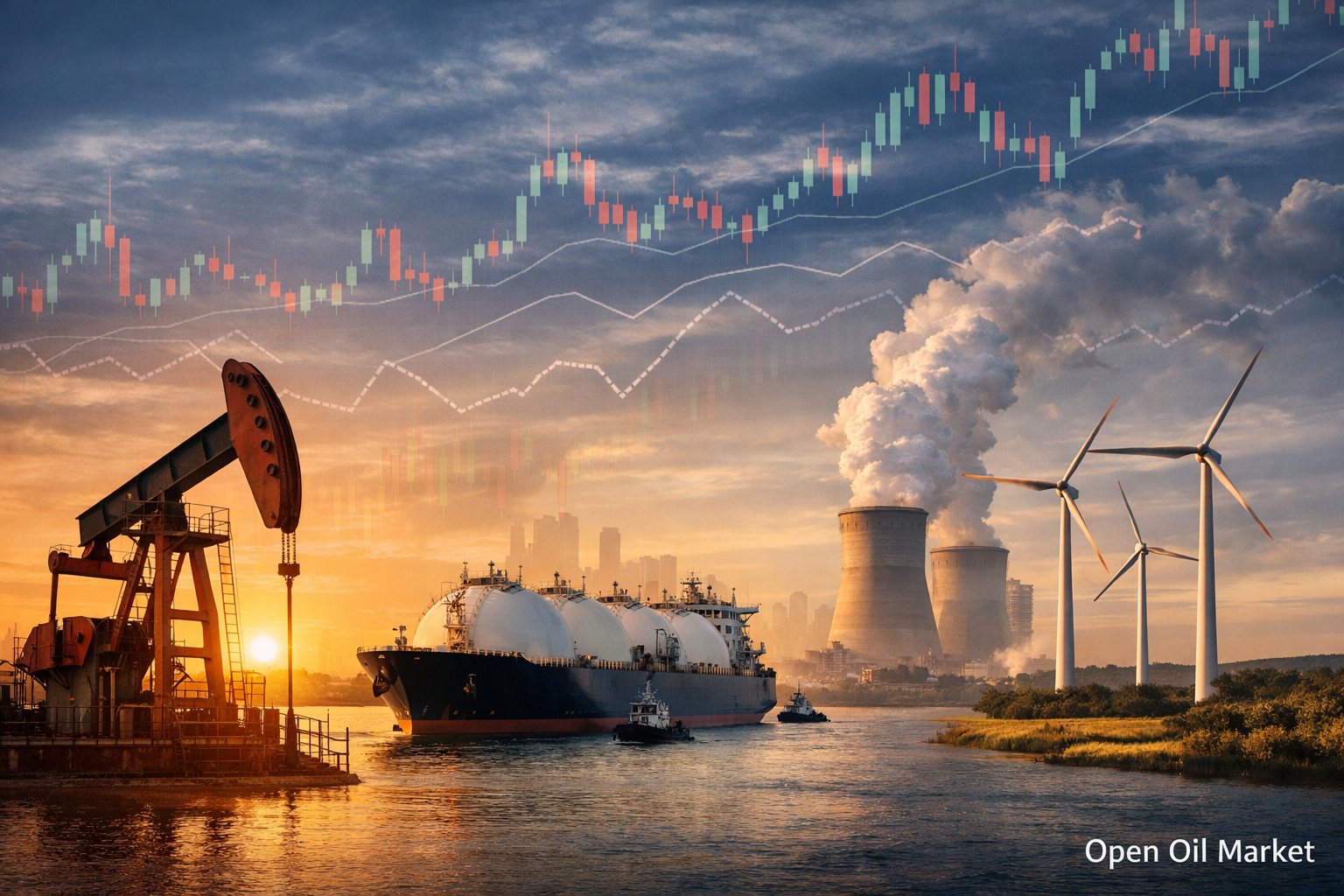 Noticias de petróleo y energía, jueves, 18 de diciembre de 2025: el petróleo en mínimos históricos en medio de las esperanzas de paz en Ucrania