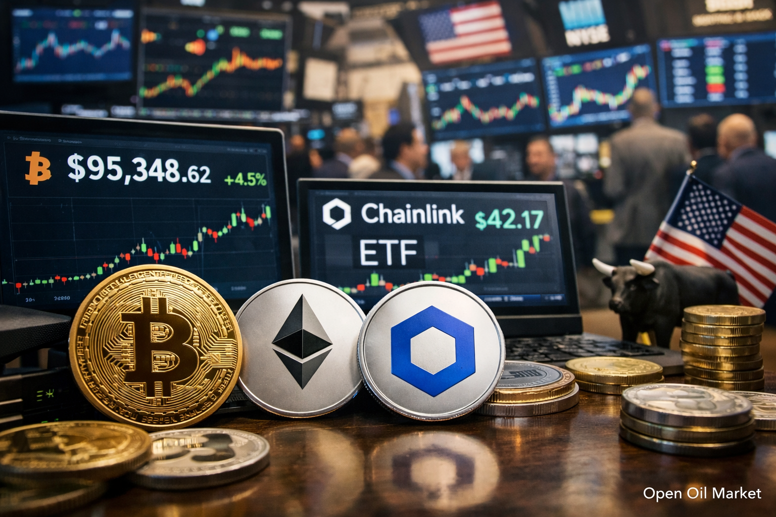 Noticias de criptomonedas, jueves, 15 de enero de 2026: Chainlink-ETF se lanza en la NYSE