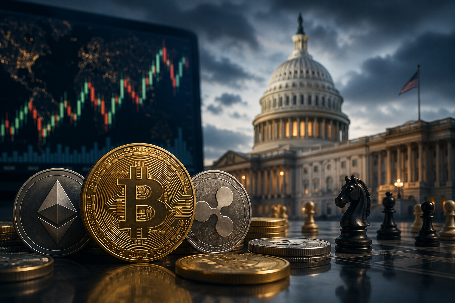 Noticias de criptomonedas: viernes, 7 de agosto de 2026 - el mercado espera la votación del Senado de EE. UU. sobre el CLARITY Act.