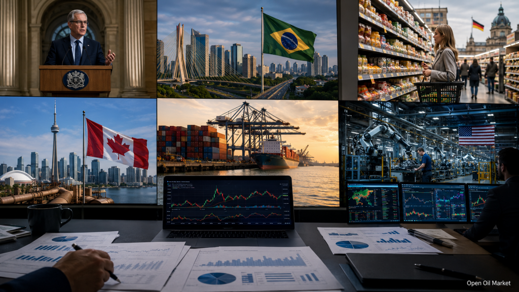 Eventos económicos e informes corporativos 29 de mayo de 2026: intervención del gobernador del Banco de Inglaterra, PIB de Brasil y Canadá, IPC de Alemania, balanza comercial de EE. UU. y Chicago PMI