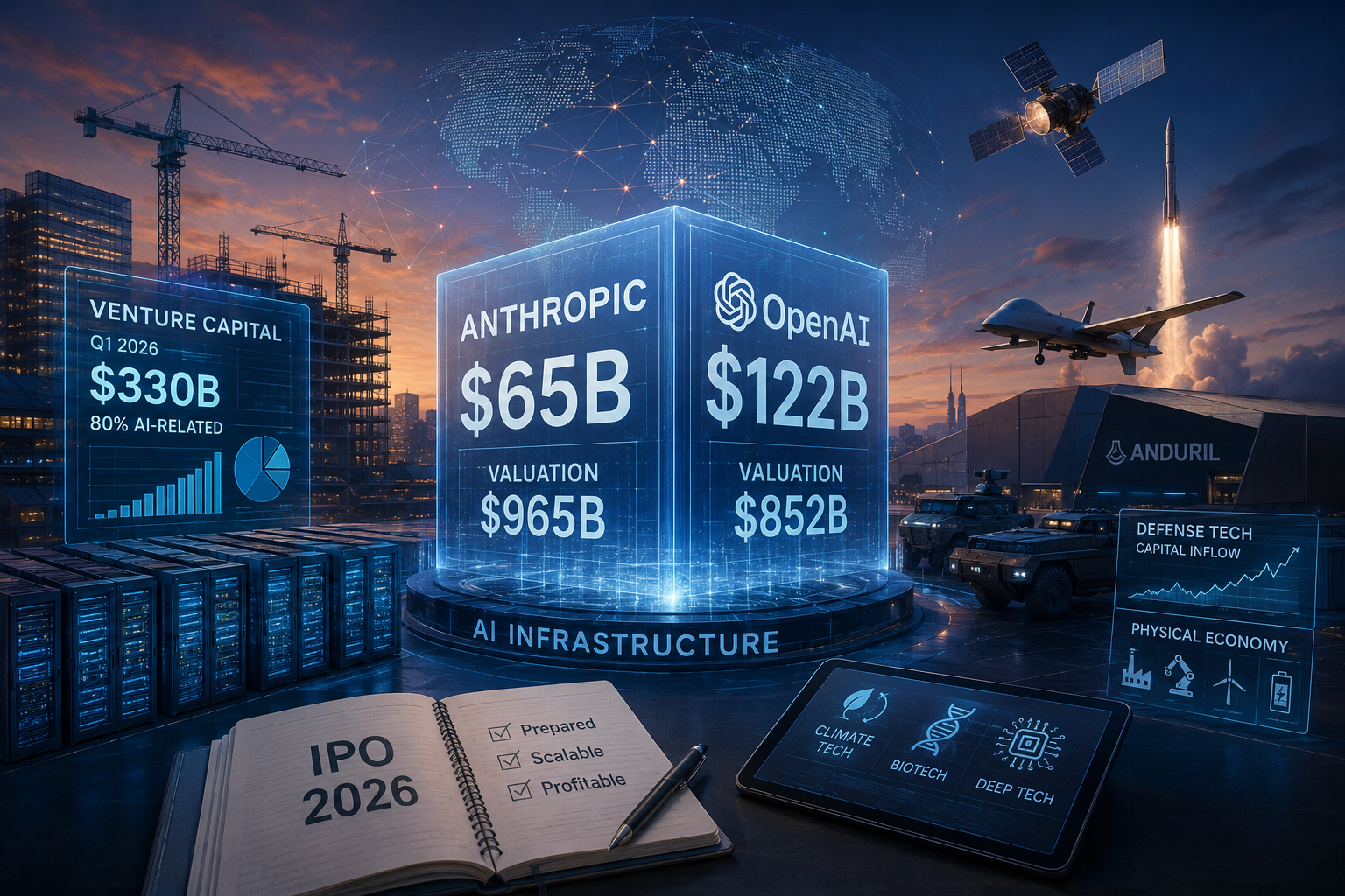 Noticias de startups e inversiones de capital de riesgo, miércoles 3 de junio de 2026: infraestructura de IA, tecnologías de defensa y apuesta por la economía física