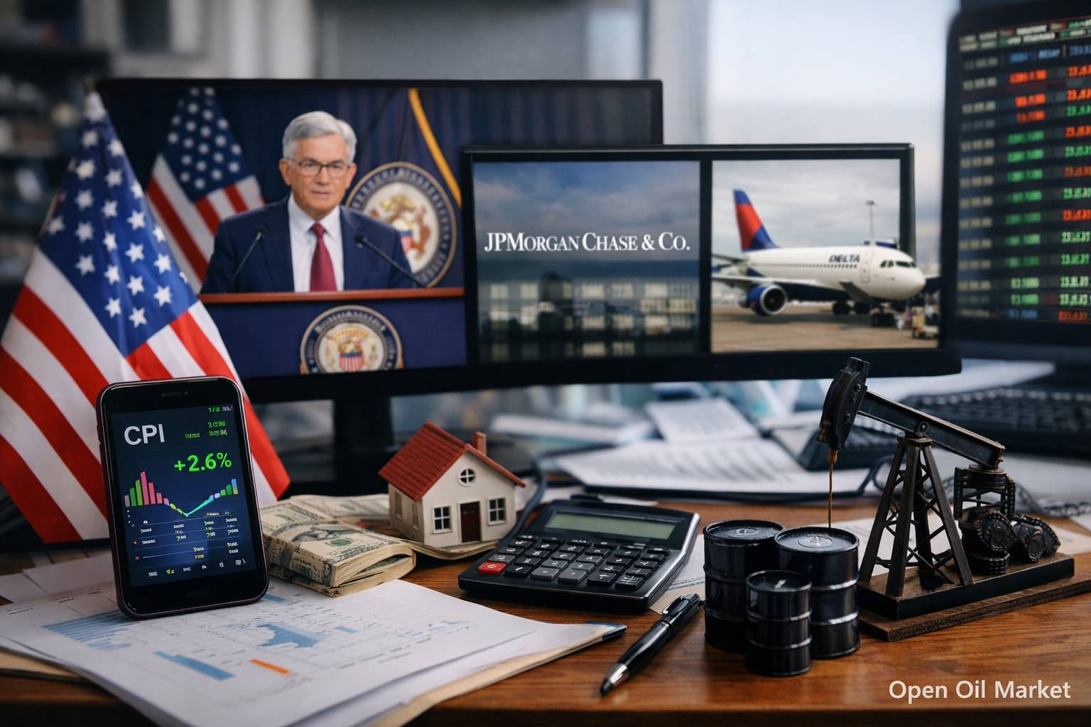 Eventos económicos e informes corporativos - martes, 13 de enero de 2026: IPC de EE.UU. y el comienzo de la temporada de informes