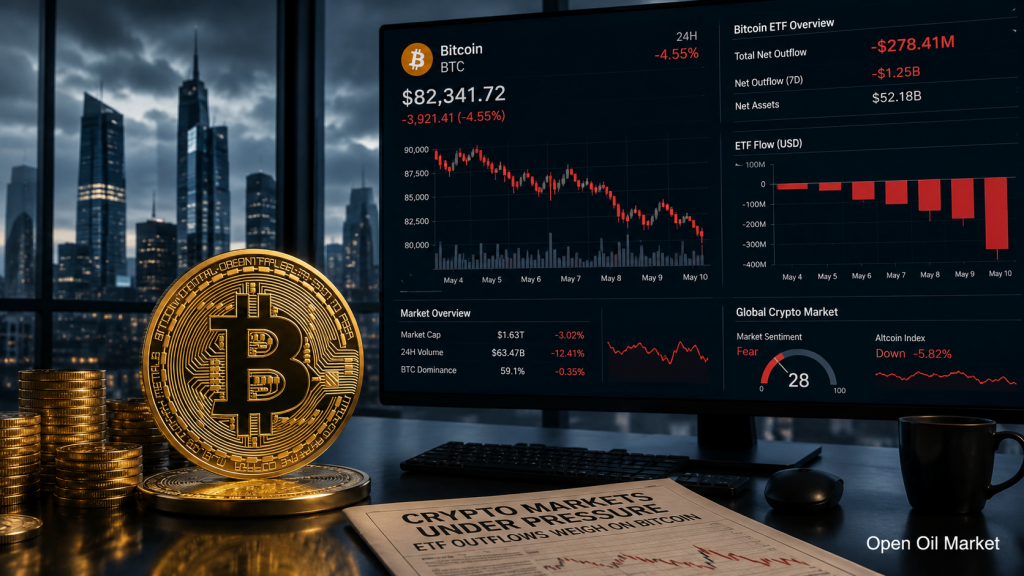 Noticias de criptomonedas 2 de julio de 2026: Bitcoin bajo presión de las salidas de ETF y caída del mercado de activos digitales