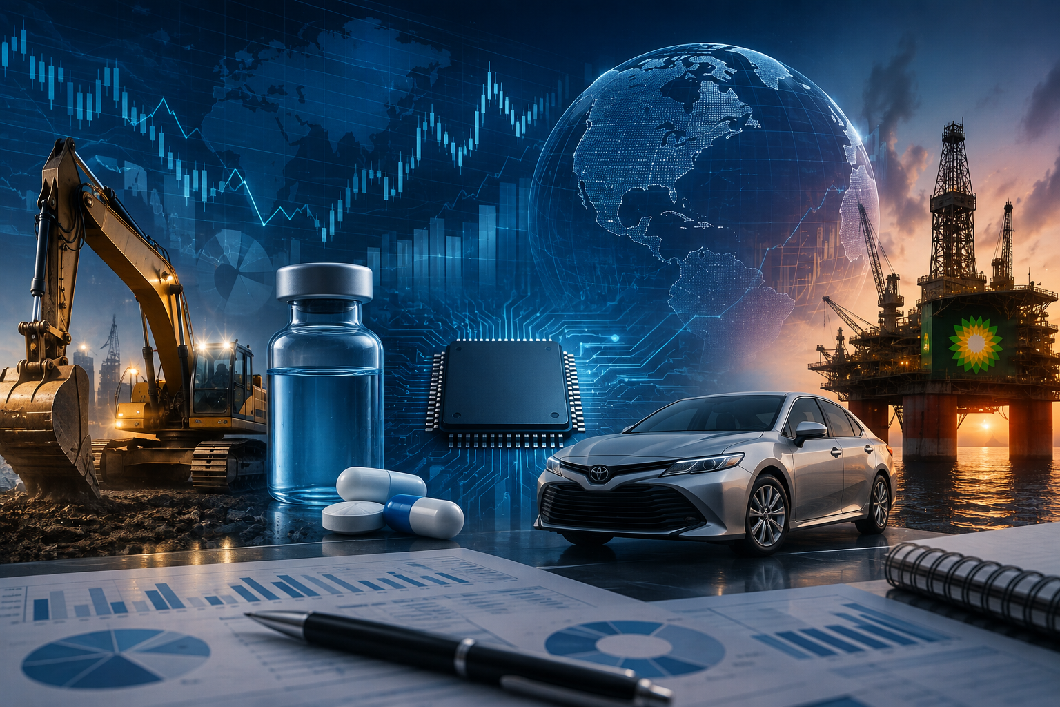 Eventos económicos e informes corporativos: martes, 4 de agosto de 2026 — JOLTS, informes de Caterpillar, Pfizer, AMD, Toyota y BP