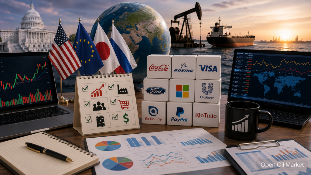 Eventos económicos e informes corporativos — martes, 28 de julio de 2026: inicio de la reunión de la Fed, confianza del consumidor de EE.UU., informes de Coca-Cola, Boeing, Visa y Ford