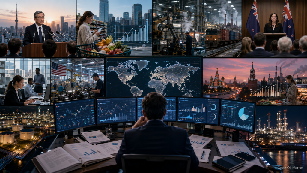 Eventos económicos y reportes corporativos, miércoles 27 de mayo de 2026: tasa RBNZ, CPI de Australia, empleo ADP, producción industrial de Rusia e informes de Salesforce, Snowflake, Marvell y HP.