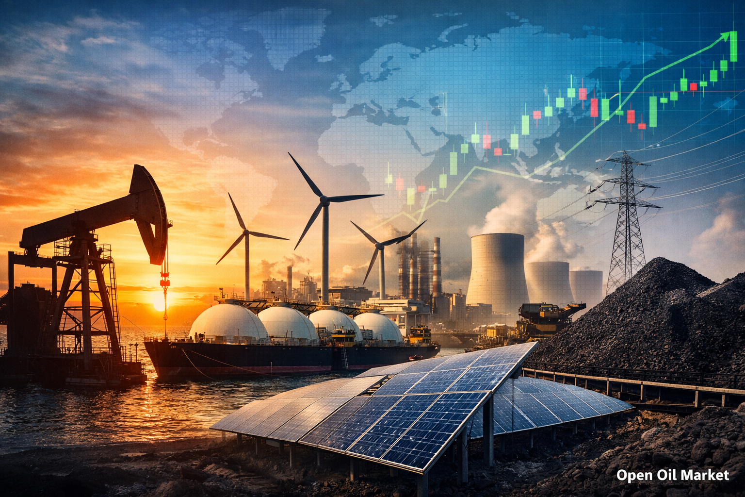 Noticias de petróleo, gas y energía - miércoles, 24 de diciembre de 2025 Mercado global TÉC, petróleo, gas, electricidad