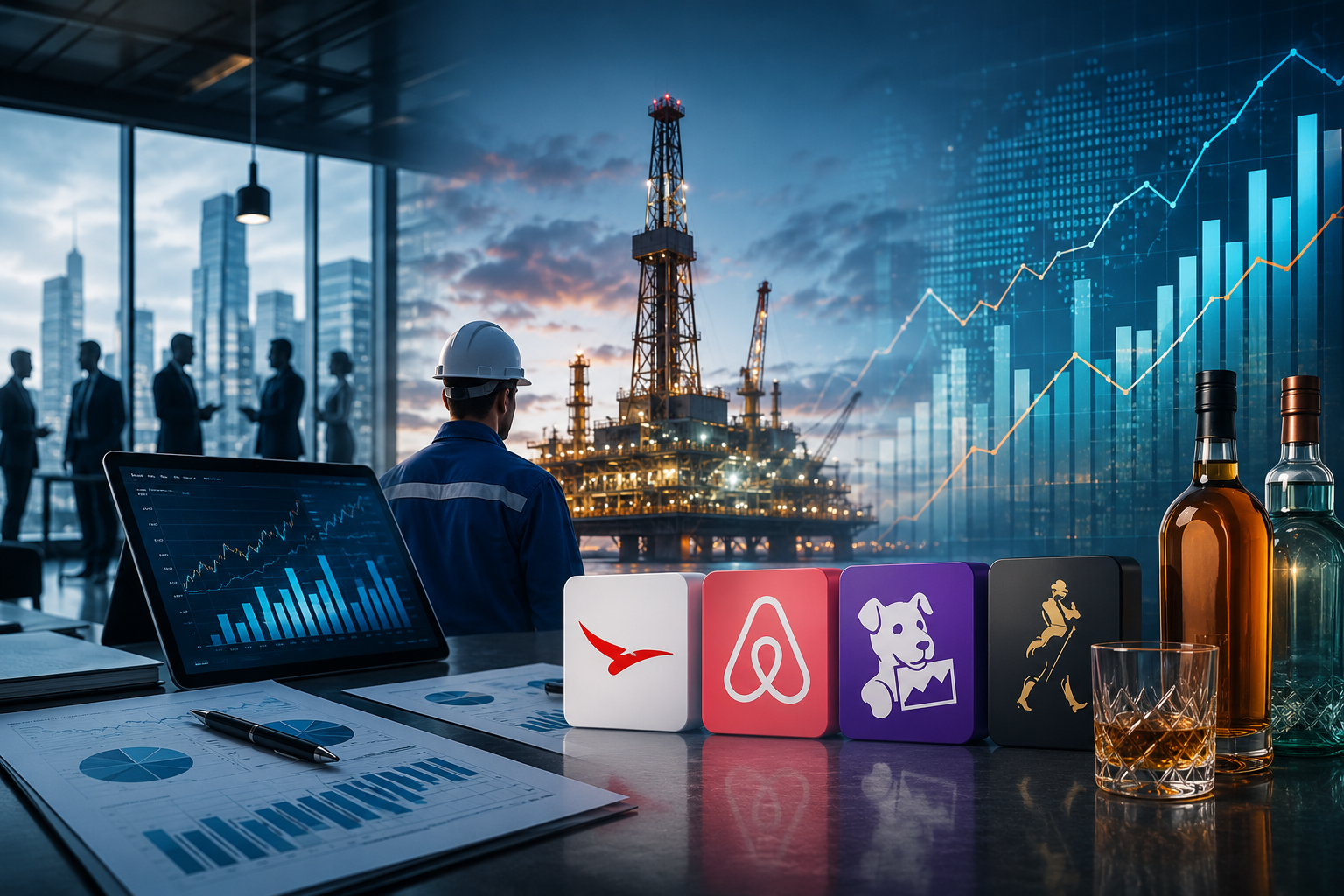 Eventos económicos y reportes corporativos: jueves, 6 de agosto de 2026 - productividad laboral en EE.UU., reportes de ConocoPhillips, Airbnb, Datadog y Diageo