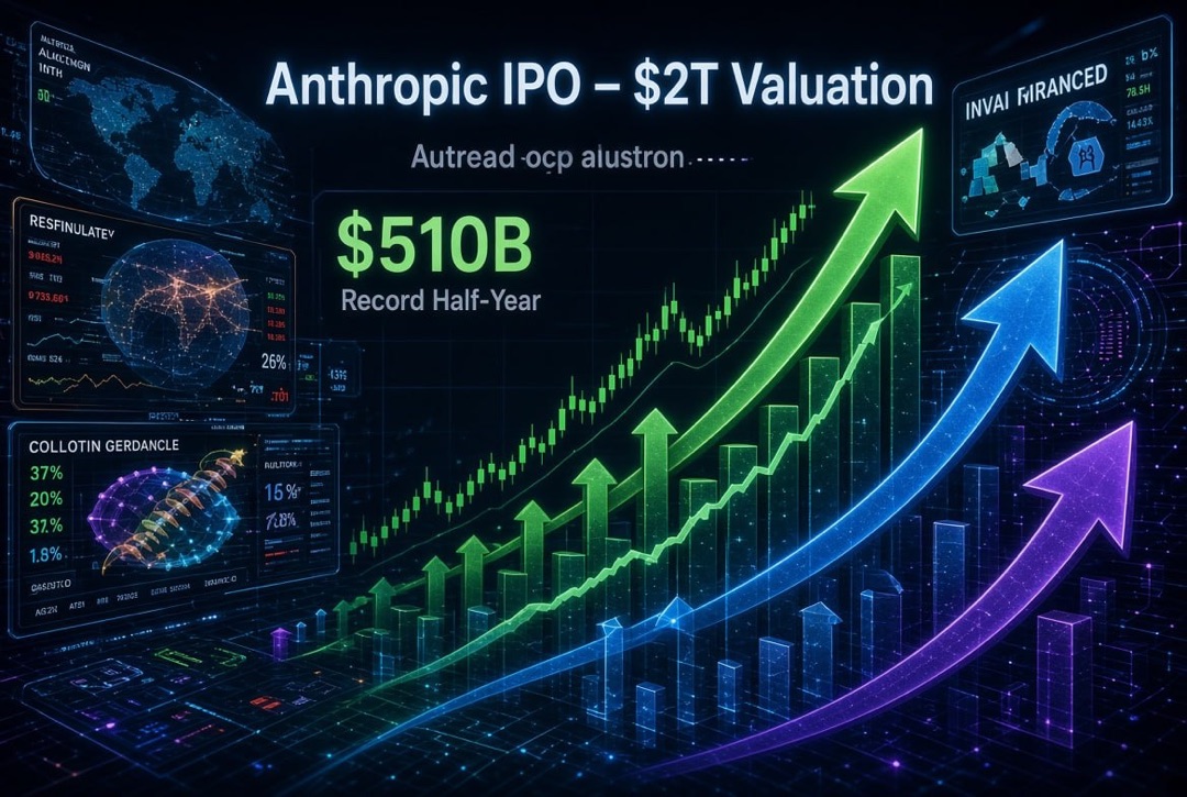 Noticias de startups e inversiones de riesgo — sábado, 15 de agosto de 2026: IPO de Anthropic por $2 billones, récord de $510 mil millones en seis meses y auge de megarrondas de defensa.
