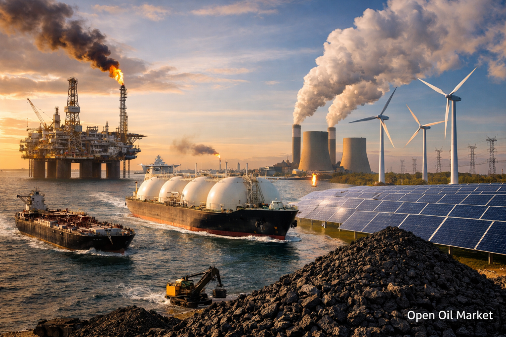 Mercado energético global 6 de abril de 2026: shock petrolero, GNL y equilibrio energético