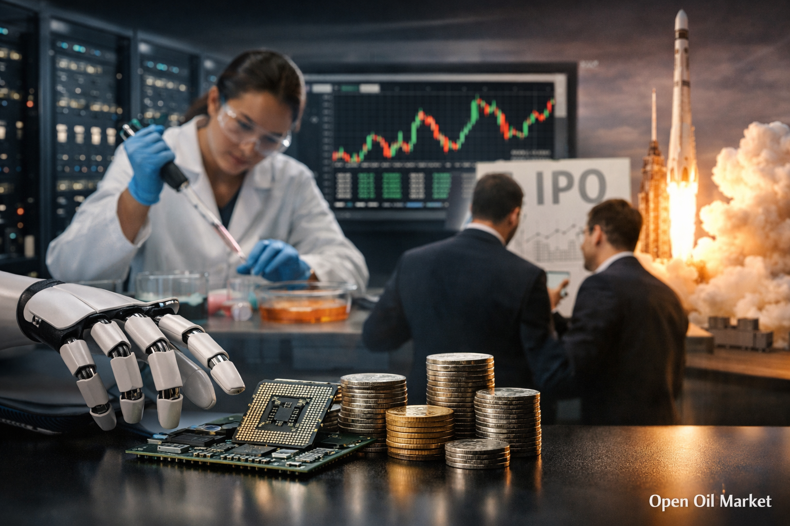 Startups e inversiones de capital de riesgo — IA, biotecnología y fintech, rondas de inversión globales, 12 de enero de 2026