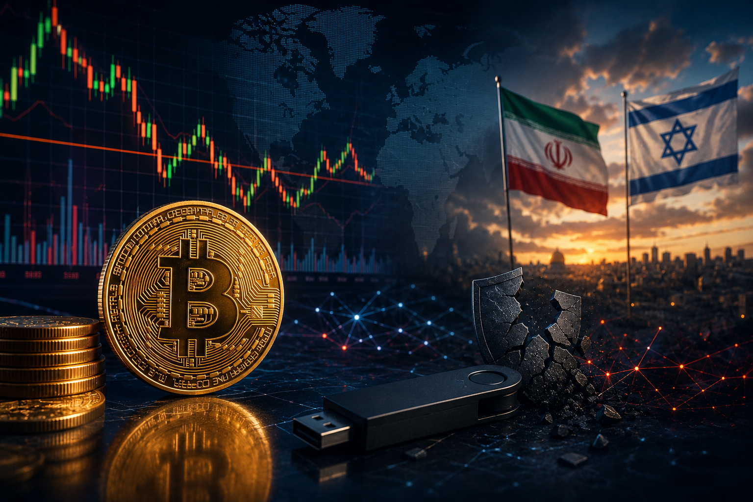 Noticias de criptomonedas: martes, 4 de agosto de 2026 — Bitcoin lucha por $63,000 en medio de la desescalada en torno a Irán y la crisis de confianza en las billeteras frías.