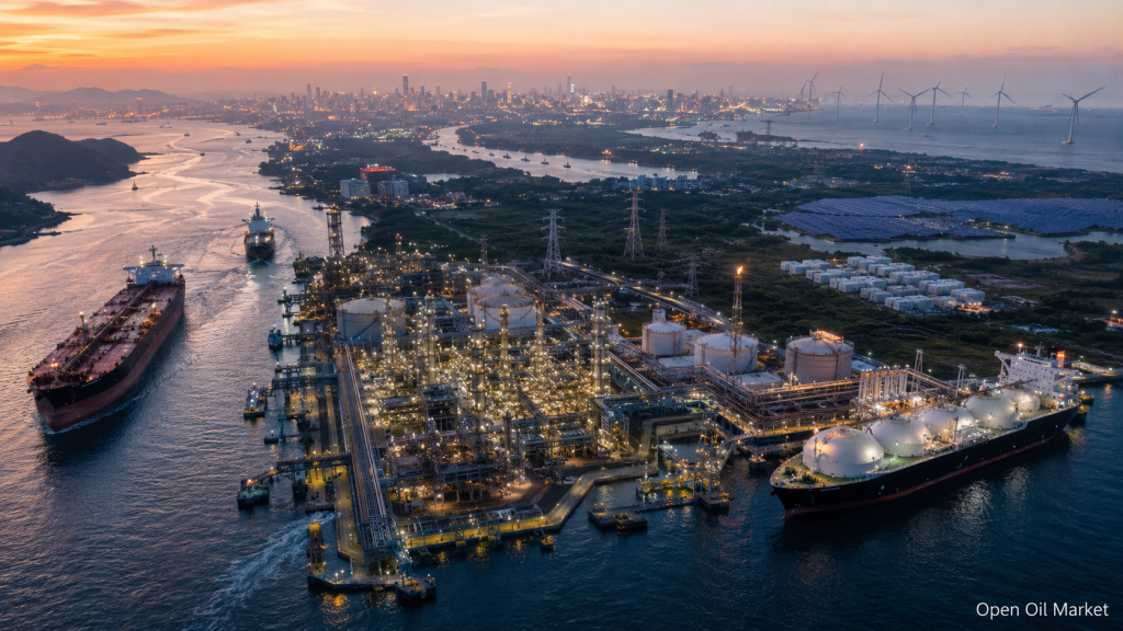 Noticias del sector petrolero y energético - lunes, 25 de mayo de 2026: escasez de petróleo, mercado de GNL ajustado y demanda de electricidad en verano.