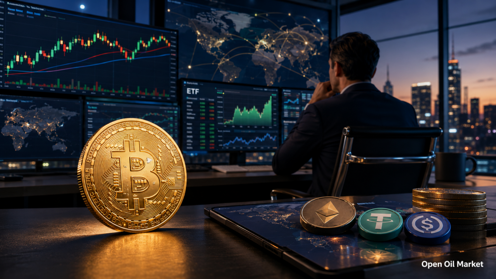 Noticias de criptomonedas, lunes 15 de junio de 2026: Bitcoin mantiene una zona clave, los inversores evalúan ETF, stablecoins y la tokenización de activos.