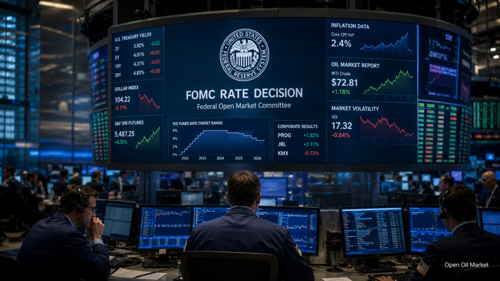 Eventos económicos e informes corporativos, miércoles 17 de junio de 2026: FOMC, inflación en el Reino Unido y la zona euro, informe de la AIE y los informes de Progressive, Jabil y CarMax.