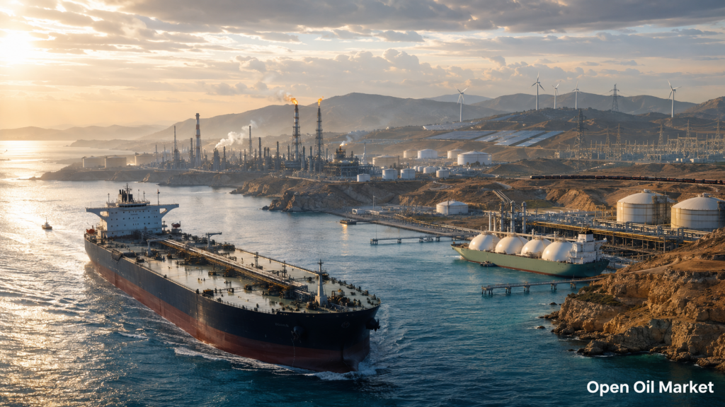 Mercado energético mundial 30 de junio de 2026 — petróleo Brent, gas en Europa, productos petroleros, refinerías, electricidad y FER.
