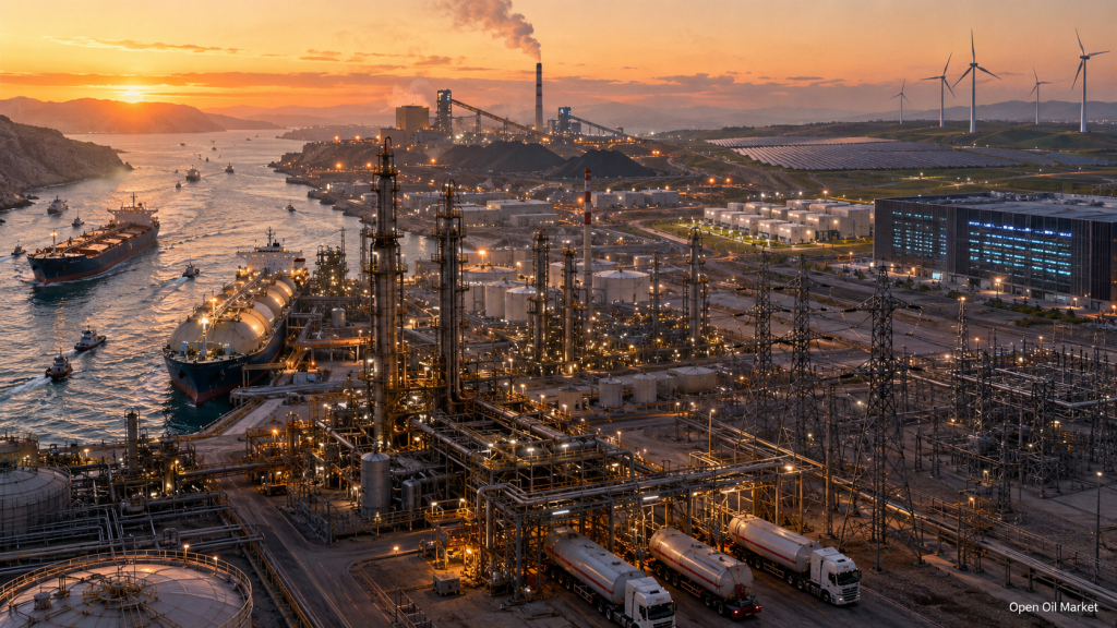 Mercado mundial de petróleo, gas y energía 16 de julio de 2026 — GNL, refinación, electricidad y energías renovables