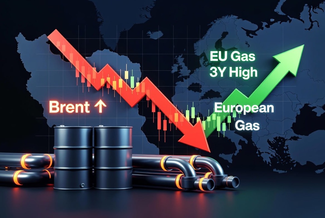 Noticias petróleo y gas — miércoles, 29 de julio de 2026: pausa en los ataques de EE.UU. a Irán hunde Brent, gas en Europa en máximo de tres años.