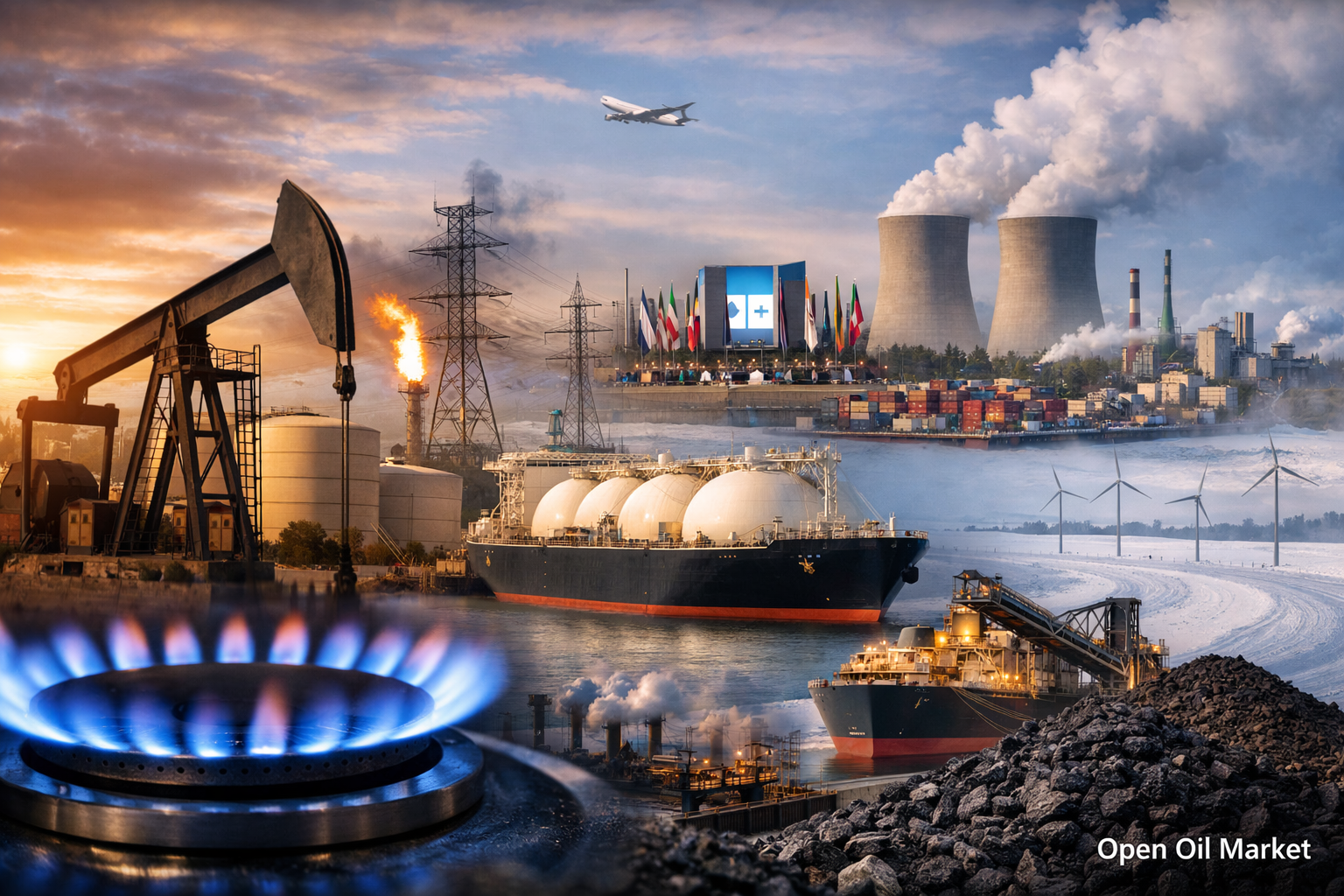 Noticias petróleo y gas y energía - 28 de febrero de 2026 Petróleo, OPEP+, gas, GNL, electricidad, energías renovables