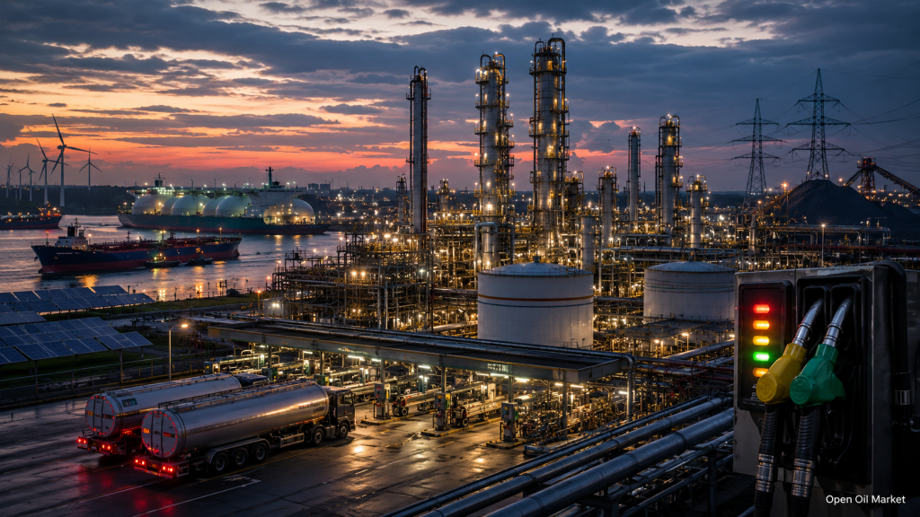 Mercado energético mundial 11 de julio de 2026 — Refinerías, buques cisterna, GNL y electricidad