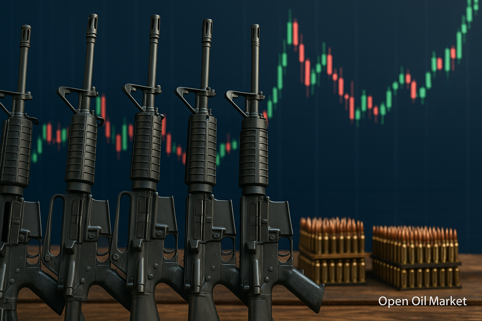 El auge mundial de las armas: los ingresos de los fabricantes de armas rompen récords