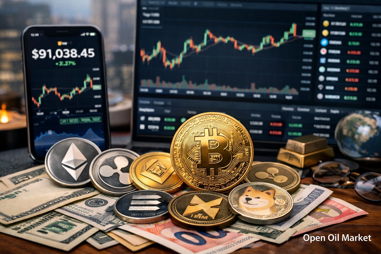 Noticias globales de criptomonedas — domingo 11 de enero de 2026: Bitcoin y Ethereum en medio de tendencias globales del mercado